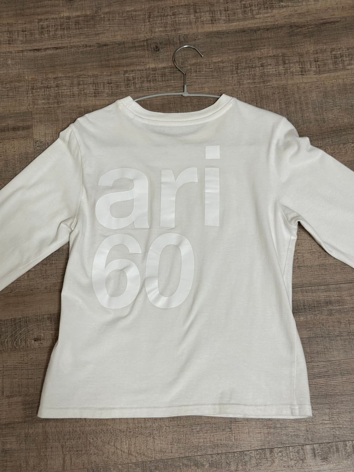 사파리스팟 (safarispot) 1/2 베이직 롱슬리브 화이트 상품이미지2