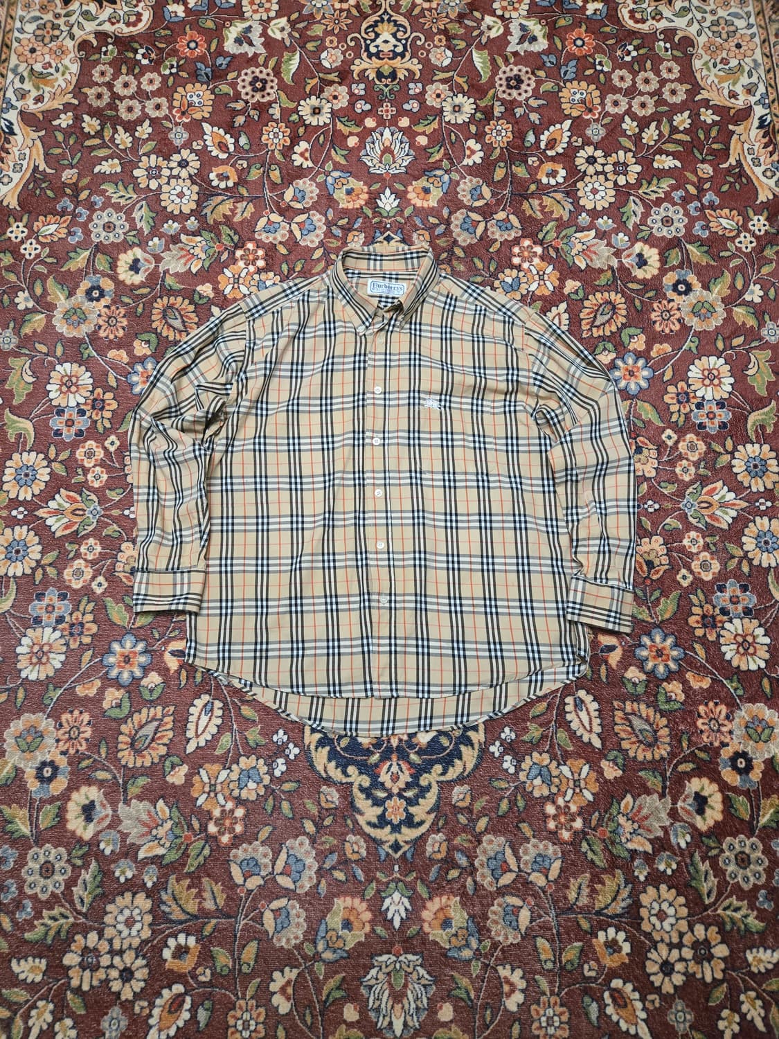 [Archive] 버버리 노바체크 셔츠 L 상품이미지1