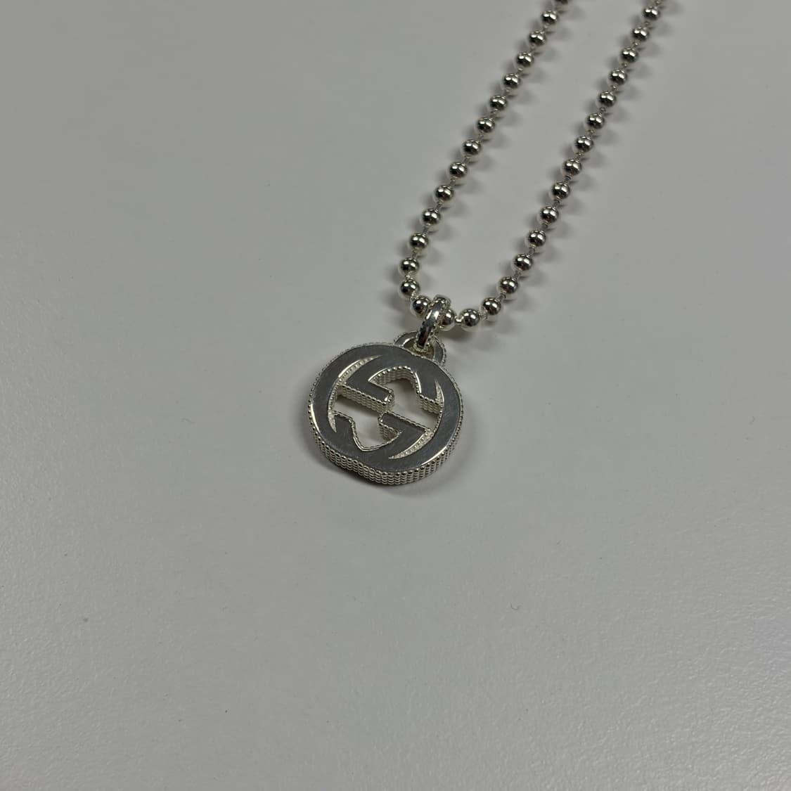 구찌 인터라킹 볼 목걸이 상품이미지2