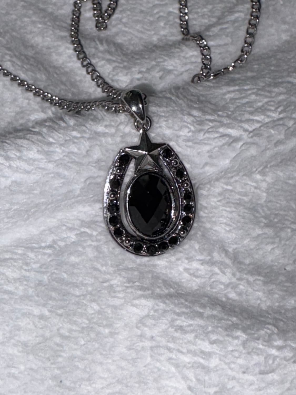 펑크 목걸이 말발굽 별 상품이미지2