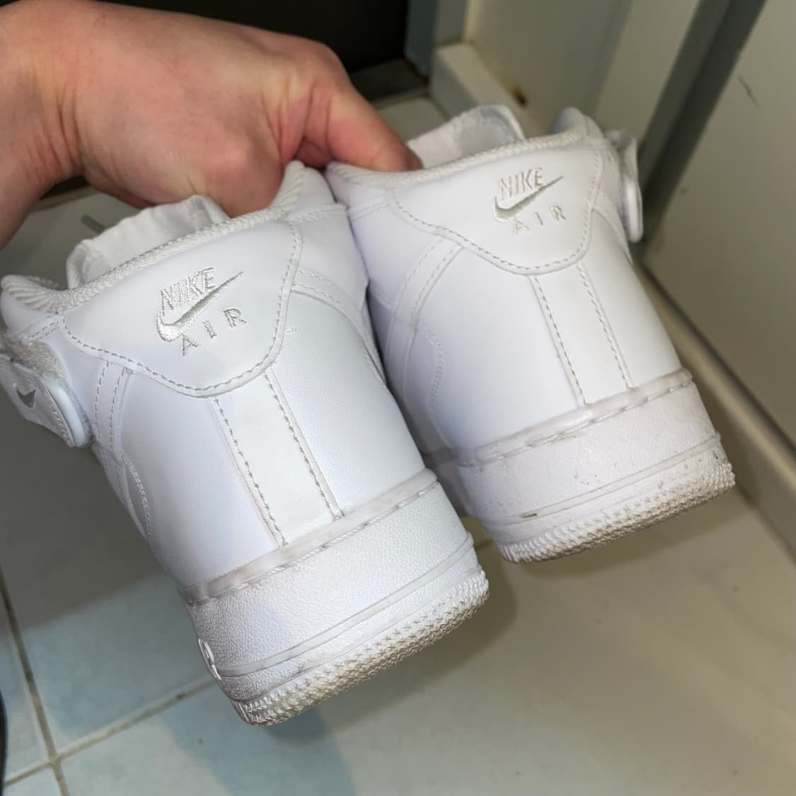 (260)나이키 에어 포스 1 미드 올백 CW2289 상품이미지5