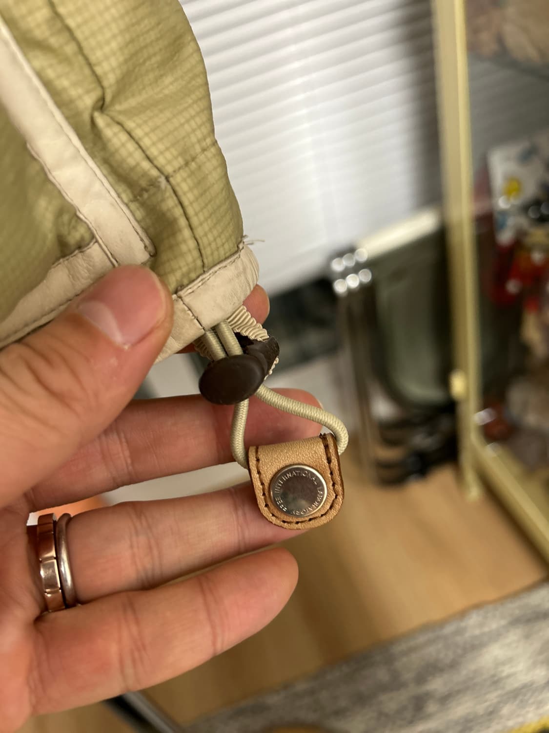 VISVIM 올드비즈빔 레더 믹스 패딩 조끼 L 상품이미지4