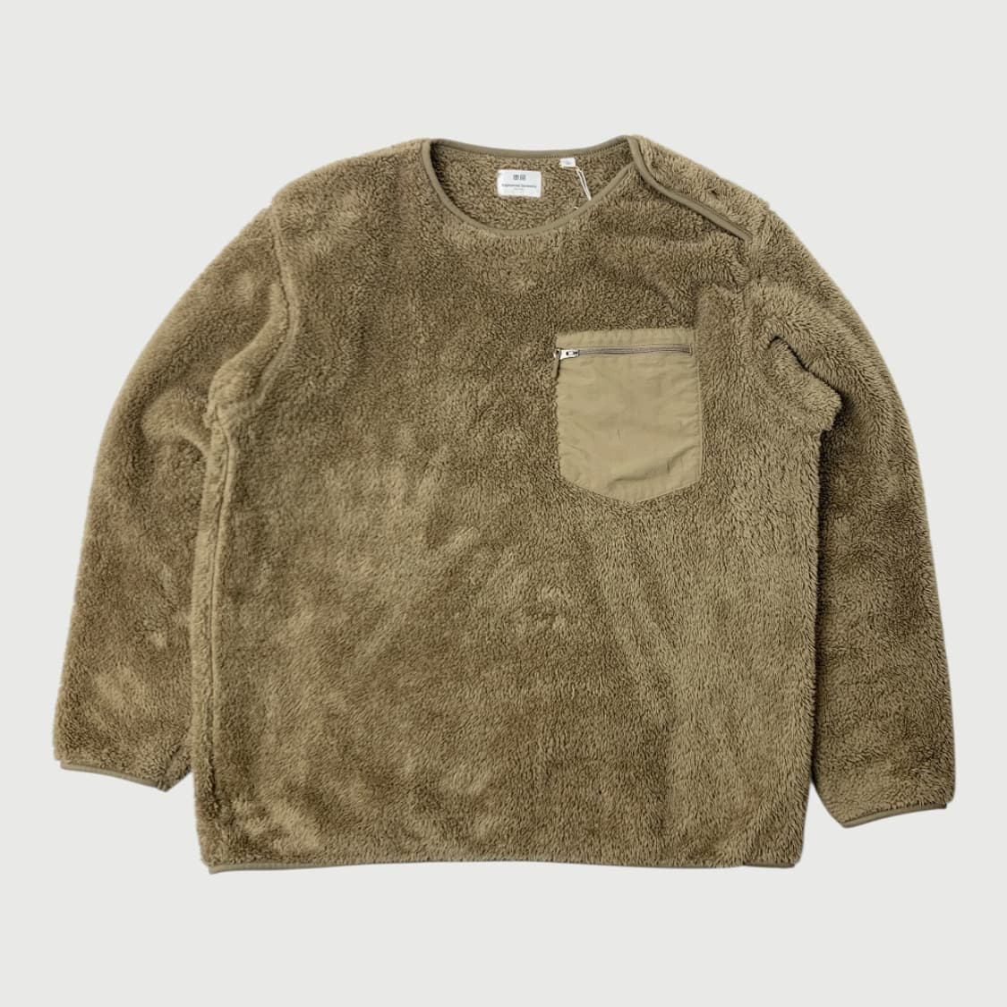 [L/정품] 유니클로 엔지니어가먼츠 플리스 스웻셔츠 상품이미지1