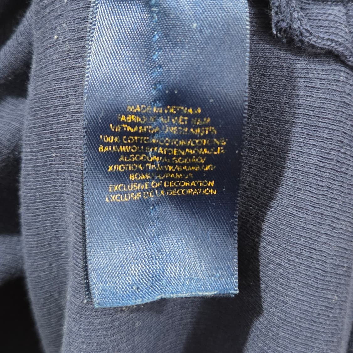 폴로랄프로렌 코튼 풀오버 하프집업 XL/18/20 상품이미지4