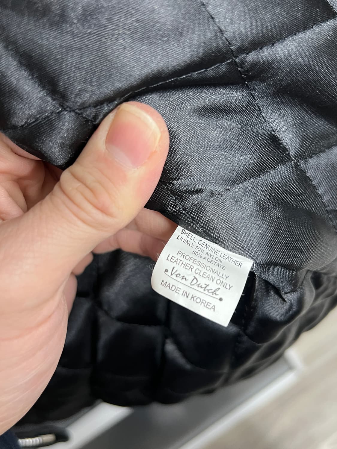 Von Dutch 본더치 모터 사이클 양가죽 라이더 가죽 자켓 상품이미지6