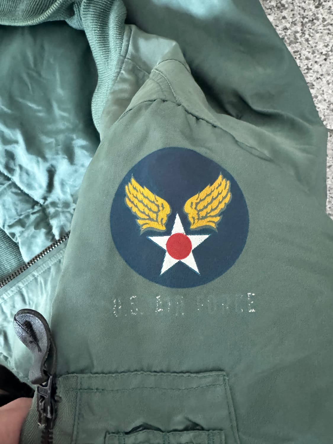 아비렉스 빈티지 ma-1 자켓 상품이미지8