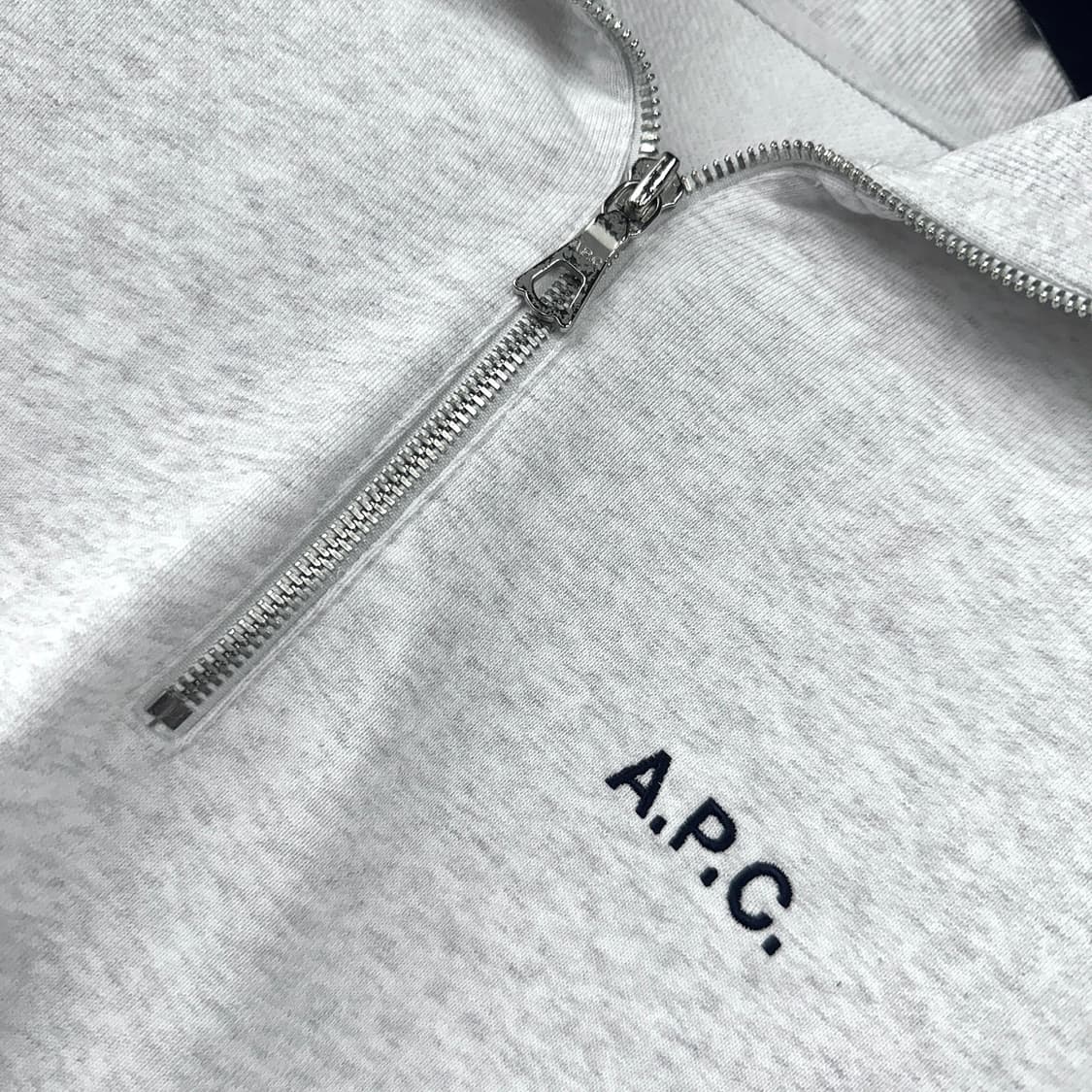 아페쎄 2023 멜란지 하프집업 맨투맨 XL 상품이미지3