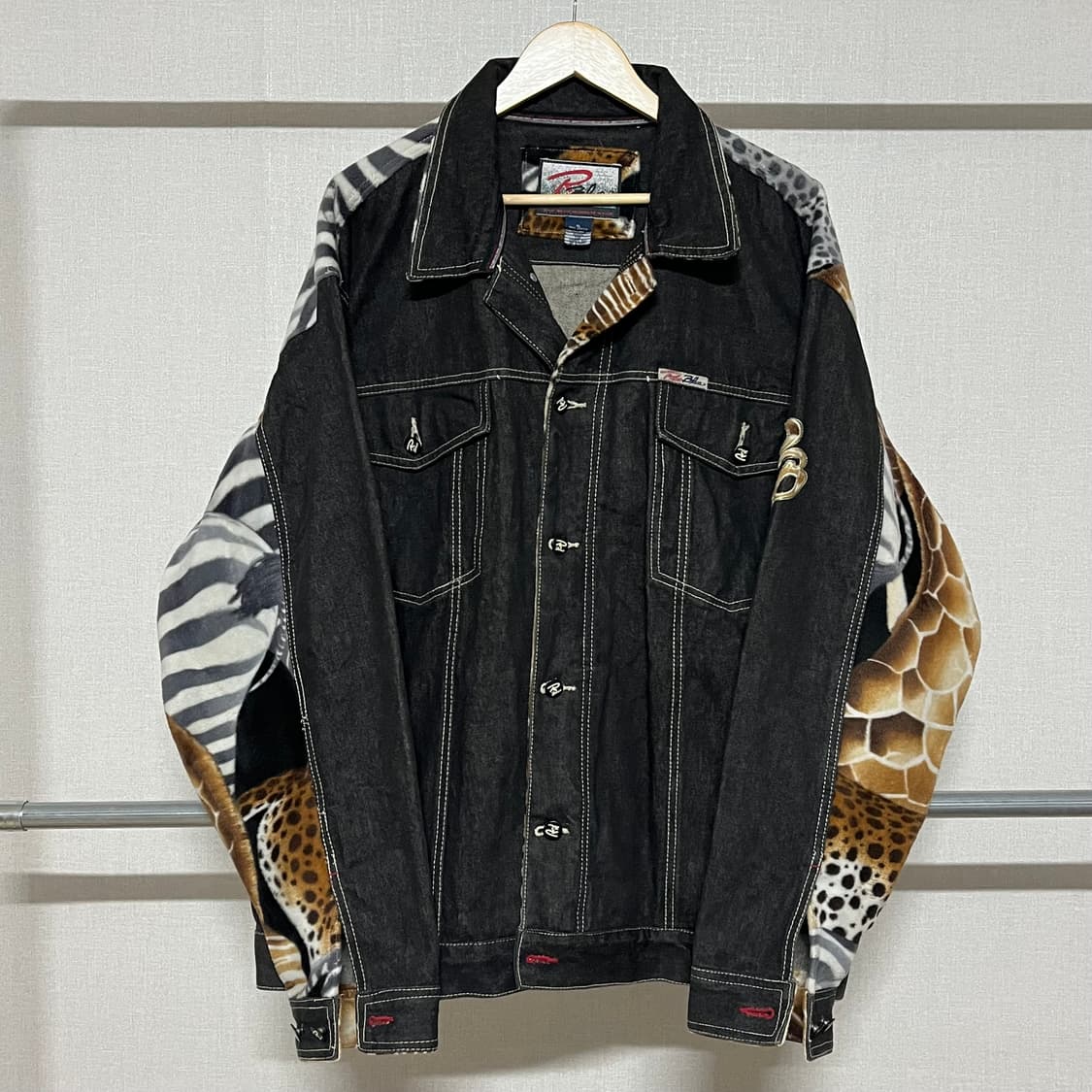 RAW BLUE 애니멀 트리커 자켓 XL 상품이미지1