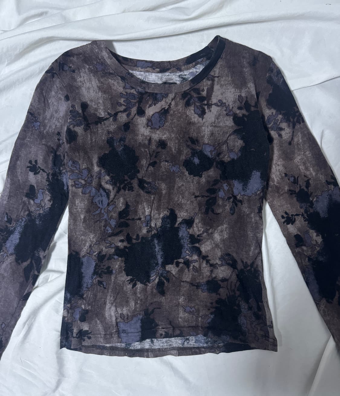 gomme 플로럴 패턴 롱슬리브 상품이미지3