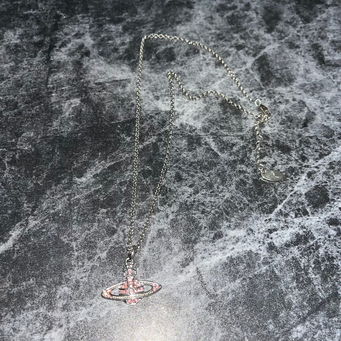 [Vivienne Westwood]비비안웨스트우드 릴리프 목걸이(핑크) 상품이미지5