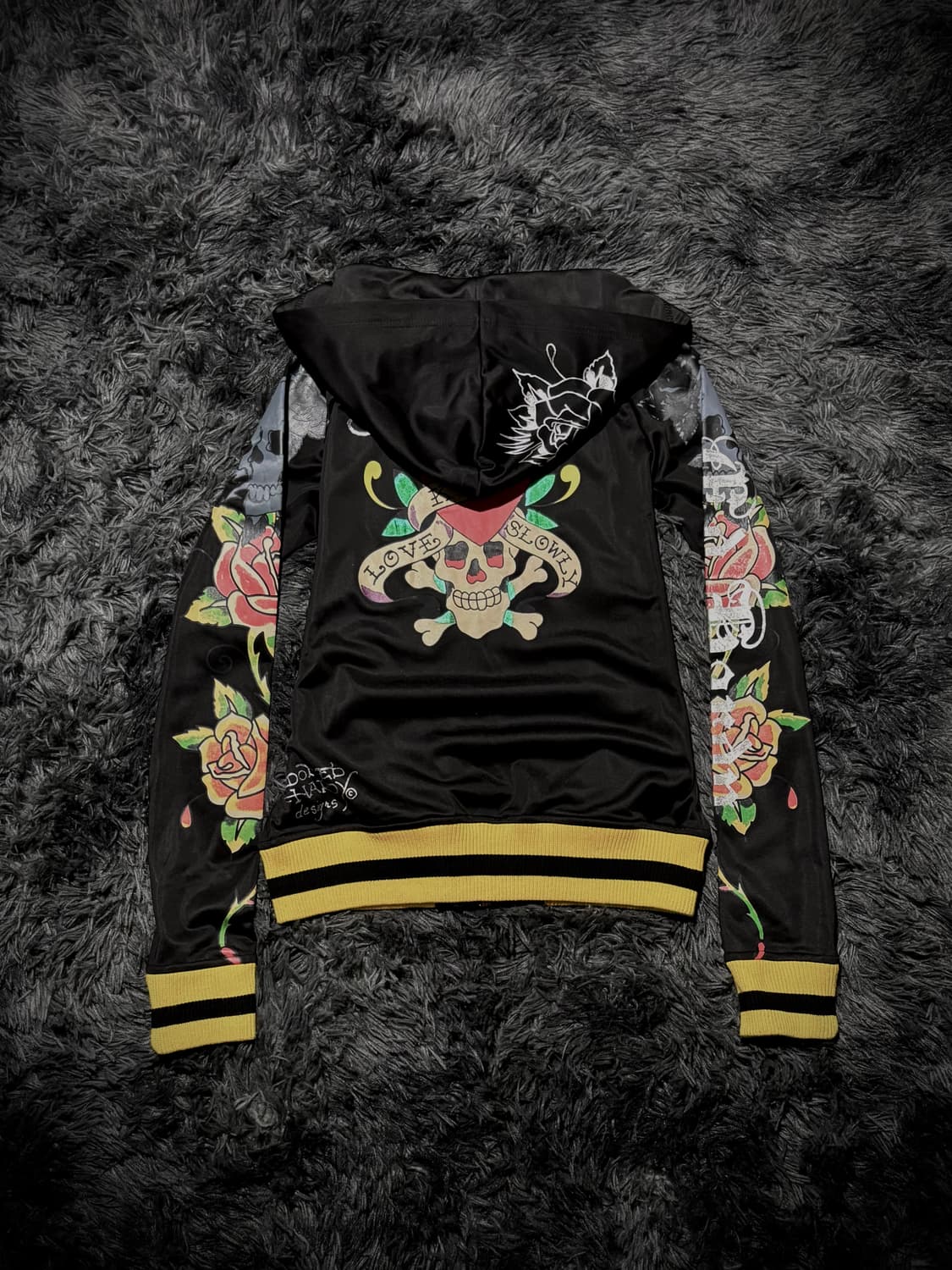 Ed Hardy 타투 프린팅 트랙 후드집업 상품이미지2