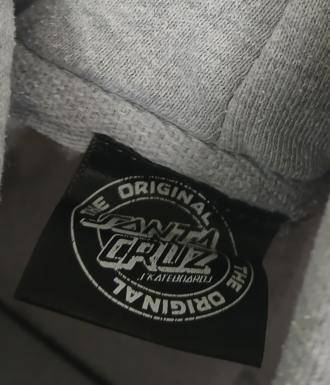 산타크루즈 그레이 후드티 상품이미지5