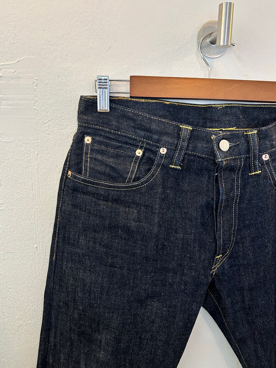 [RRL Double RL] Low Straight Selvedge Ra 상품이미지3