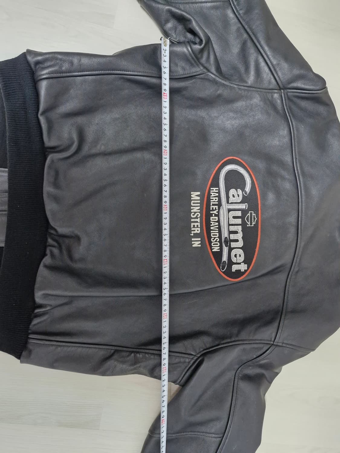 Harley Davidson 가죽 봄버 자켓 상품이미지7