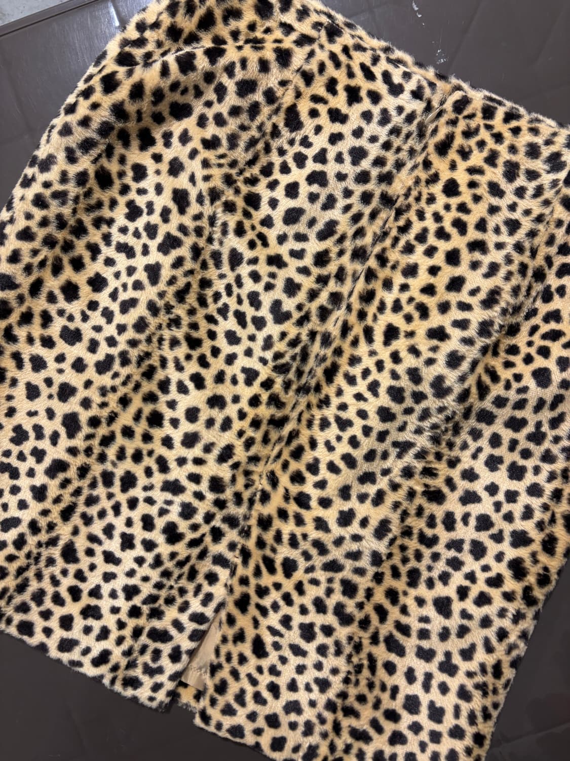 일제 빈티지 레오파드 치마 상품이미지5