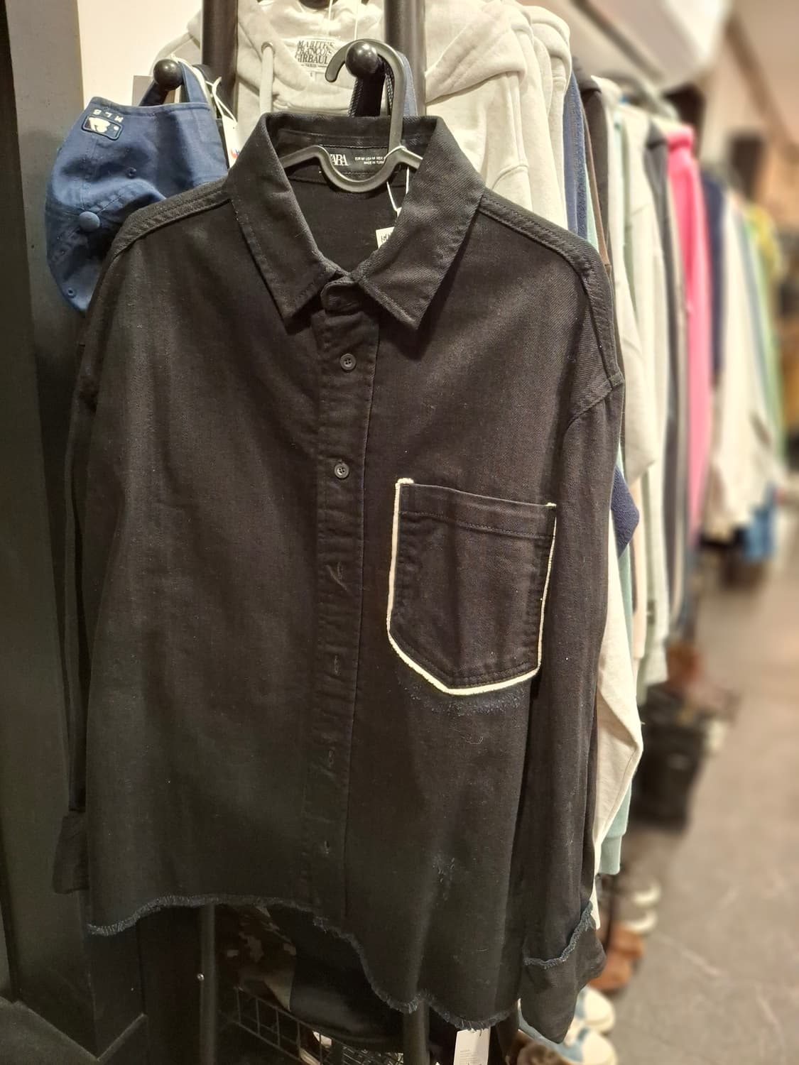 (마지막특가) 자라 셔츠자켓 새상품 m  상품이미지1