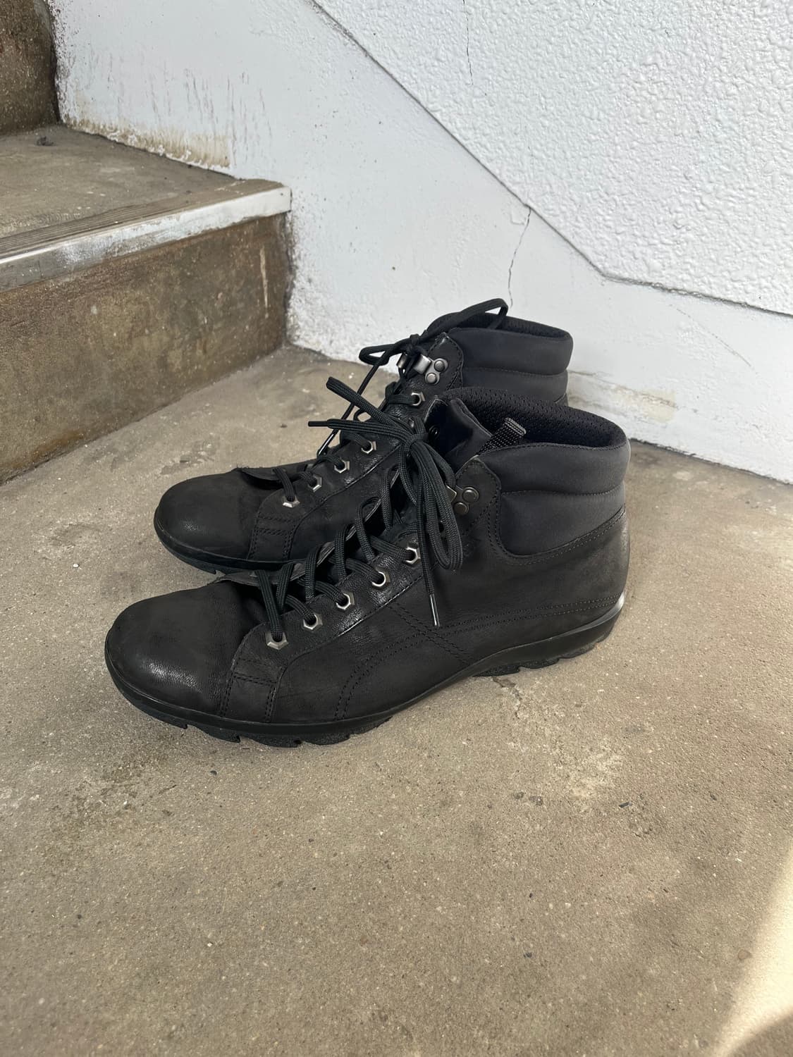 Prada Sports 스웨이드 하이킹 부츠 상품이미지1
