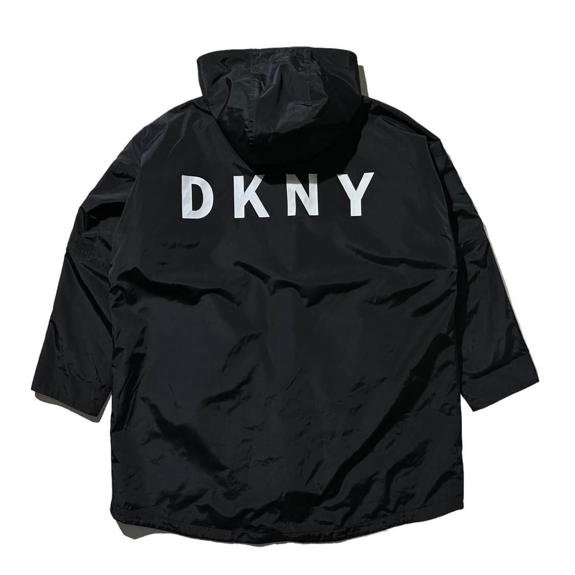 DKNY 리버시블 백로고 롱 후드자켓 상품이미지1