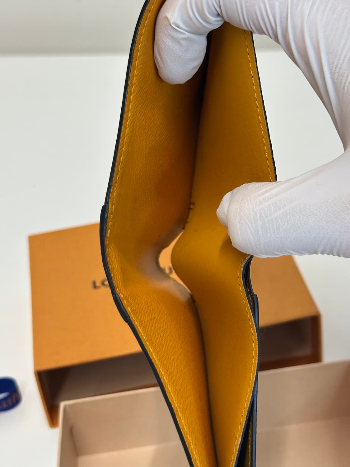 A / 루이비통 멀티플 월릿 모노그램 마카사르 사프란 옐로우 상품이미지6