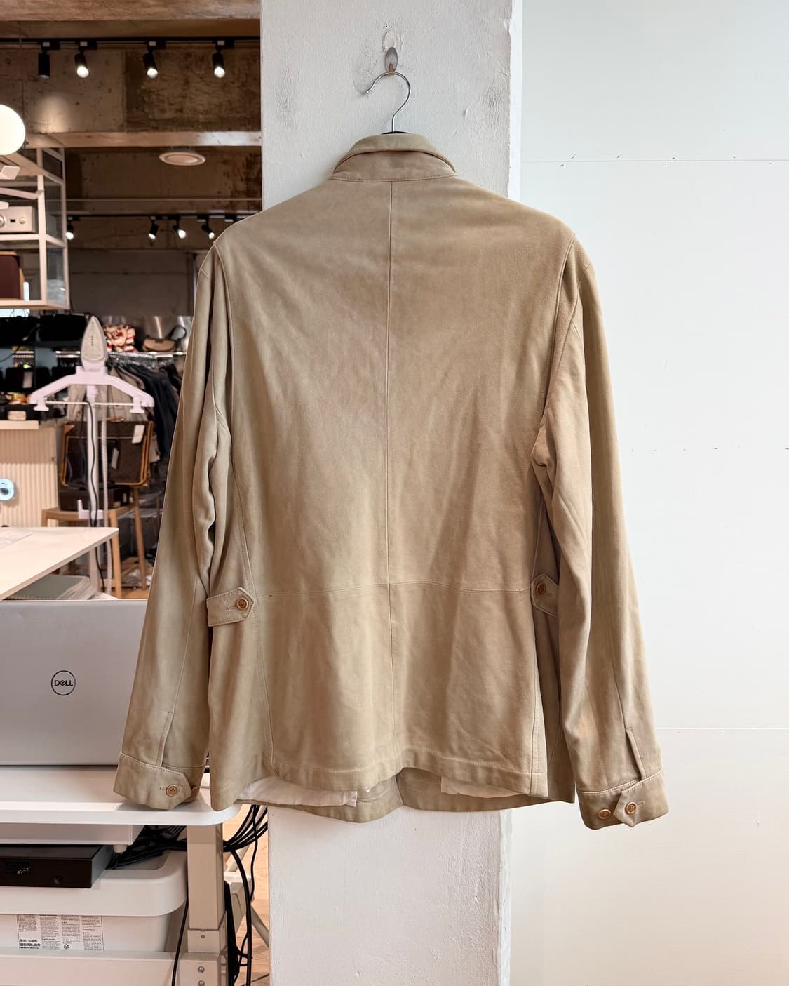 폴로 랄프로렌 베이지 스웨이드 워크 자켓  상품이미지7