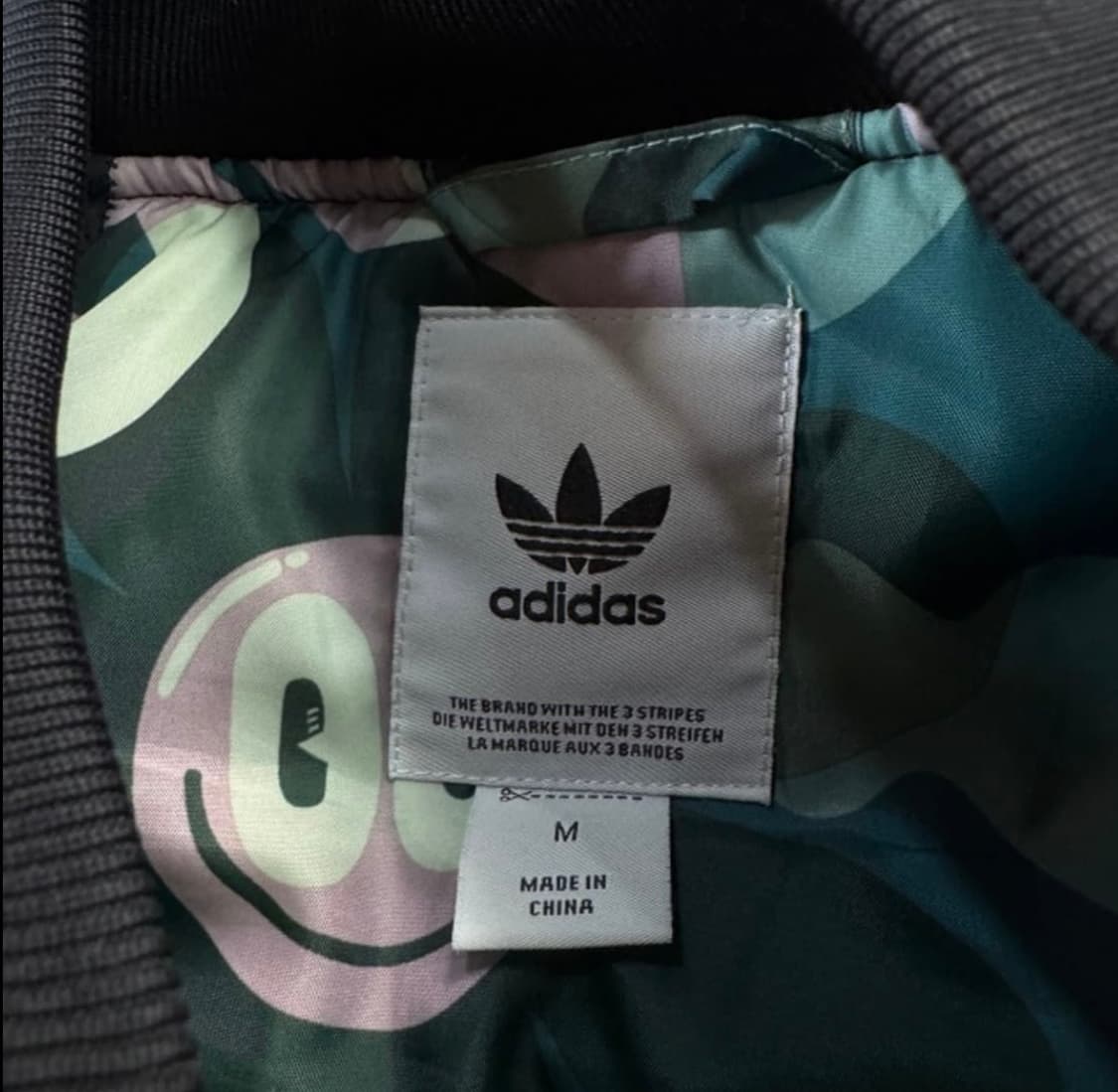 아디다스 x 해티 스튜어드 봄버 블랙 자켓 y2k 올드스쿨 상품이미지3