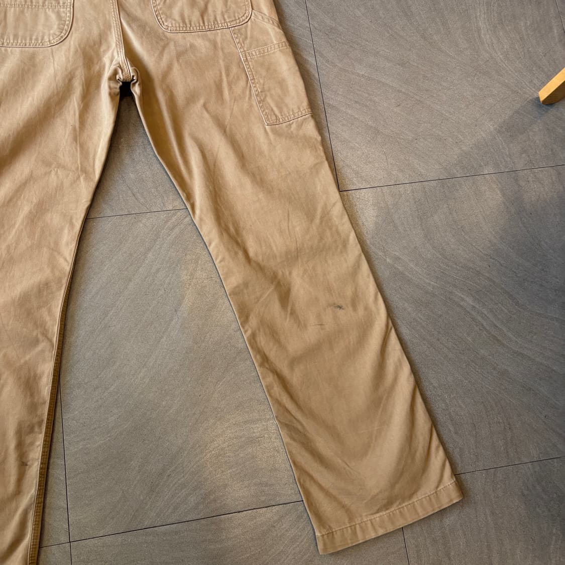 칼하트 오리지널 베이지 카펜터 팬츠  상품이미지4