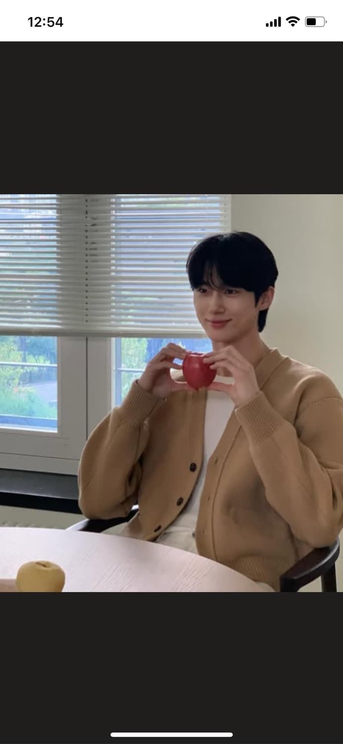 (새상품) recto 변우석 렉토 루즈 컴팩트 니트 가디건 상품이미지4