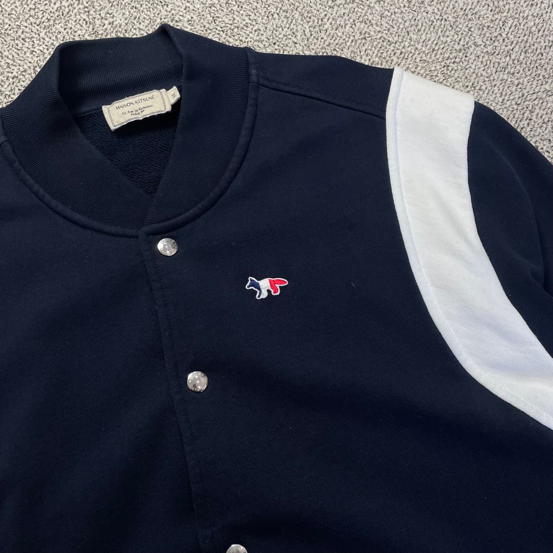 메종키츠네 트리컬러 봄버자켓 상품이미지2