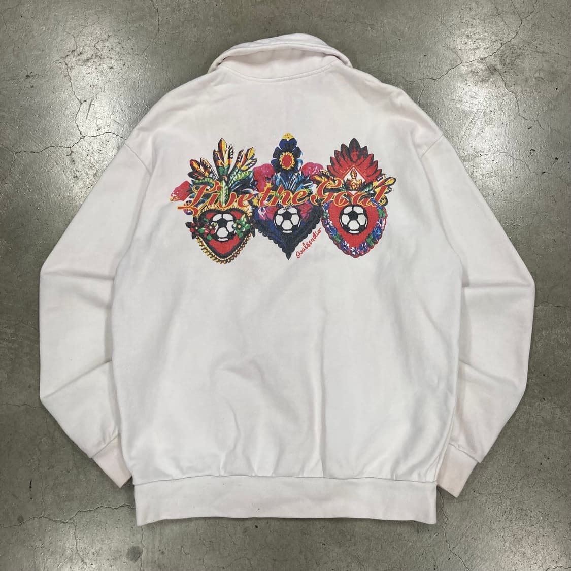 골 스튜디오 빅로고 하프 집업 맨투맨 상품이미지2