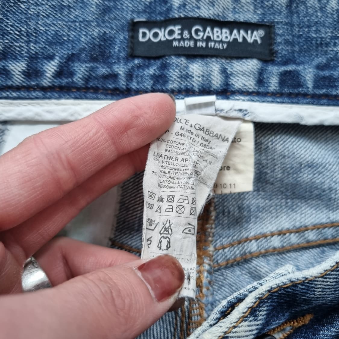 돌체앤가바나 디트로이트 데님팬츠  상품이미지10