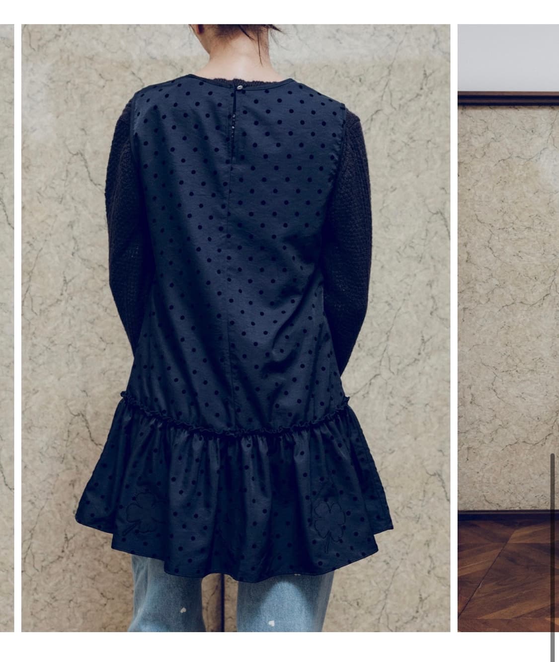 뮤제드 럭키 도트 드레스 상품이미지1