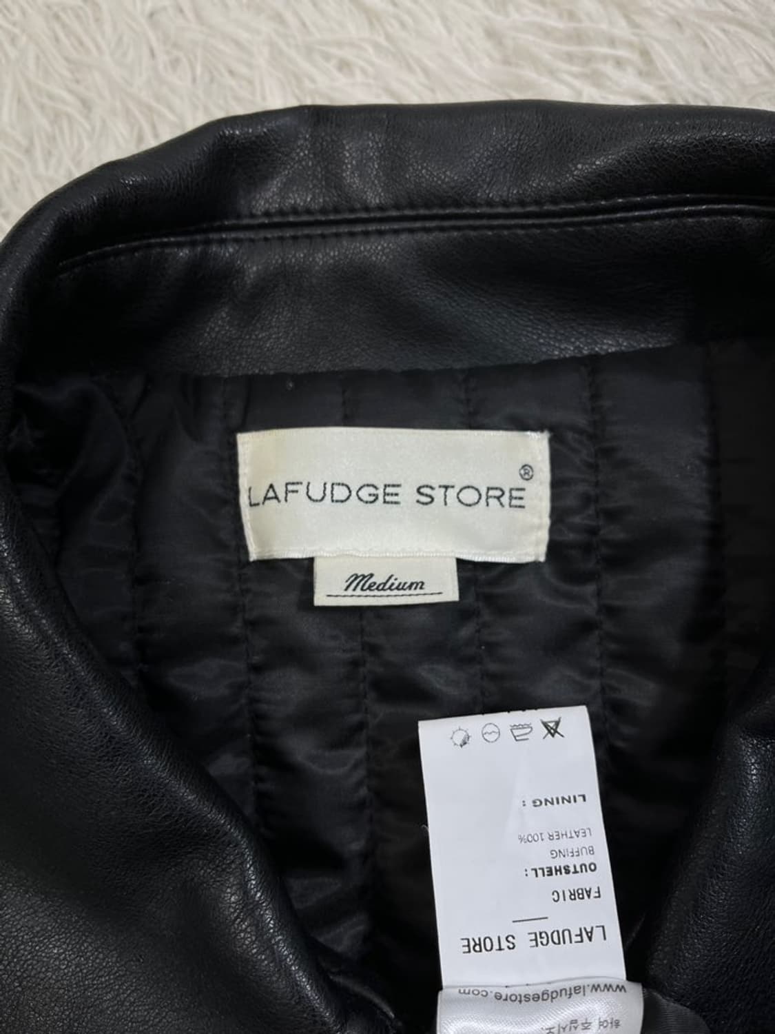 라퍼지스토어 가죽 자켓/#2909 상품이미지6