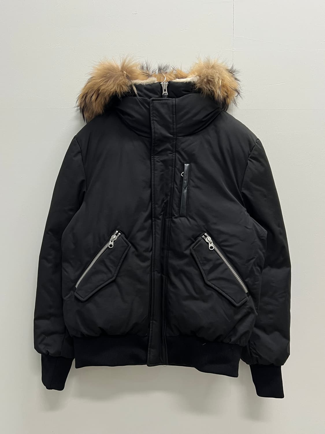 맥케이지 딕슨 16FW 투인원 노르딕 테크 다운 봄버 내츄럴 퍼 블랙 상품이미지2