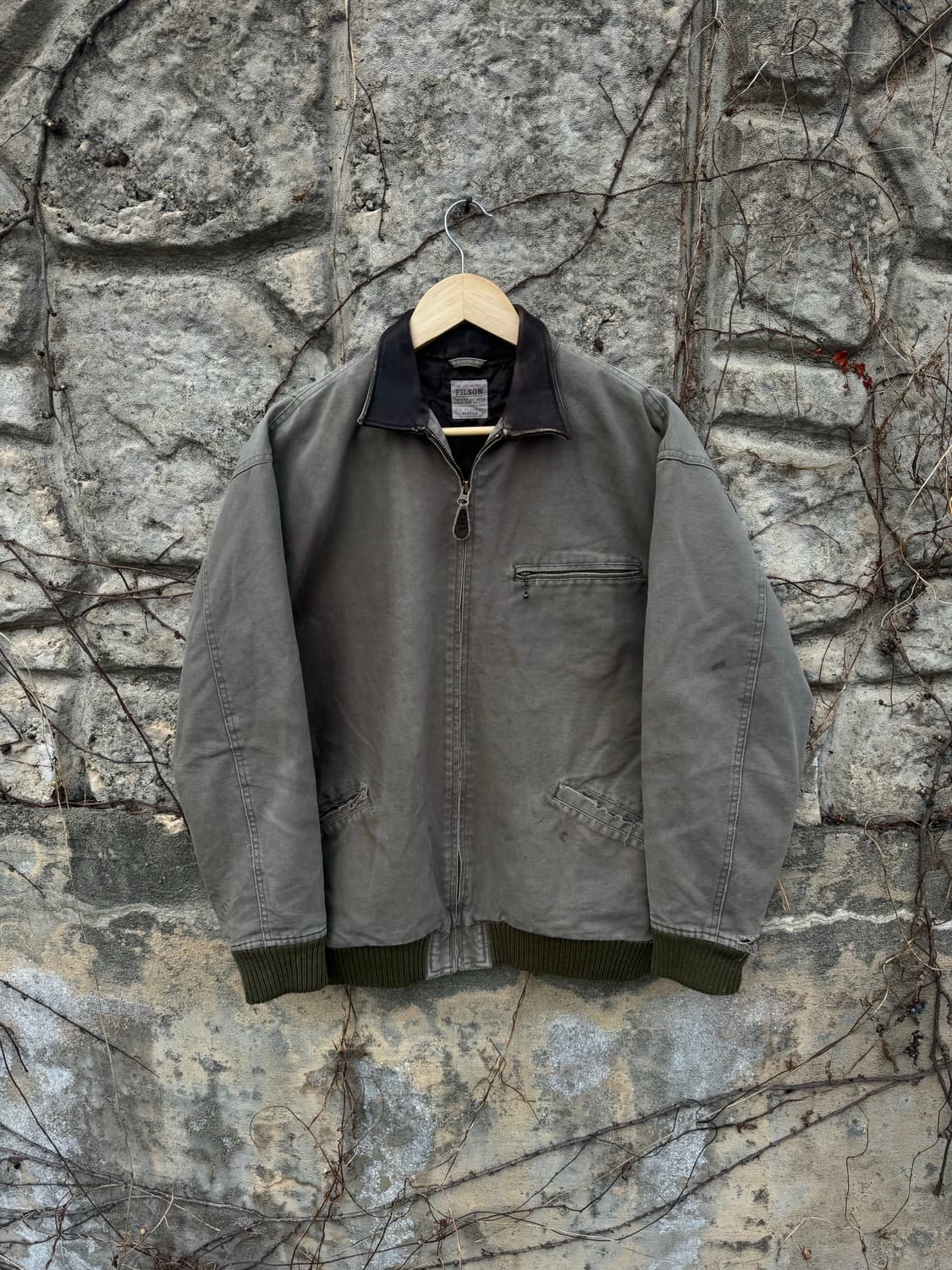 필슨 빈티지 디트로이트 산타페 데미지 워크 자켓 상품이미지1
