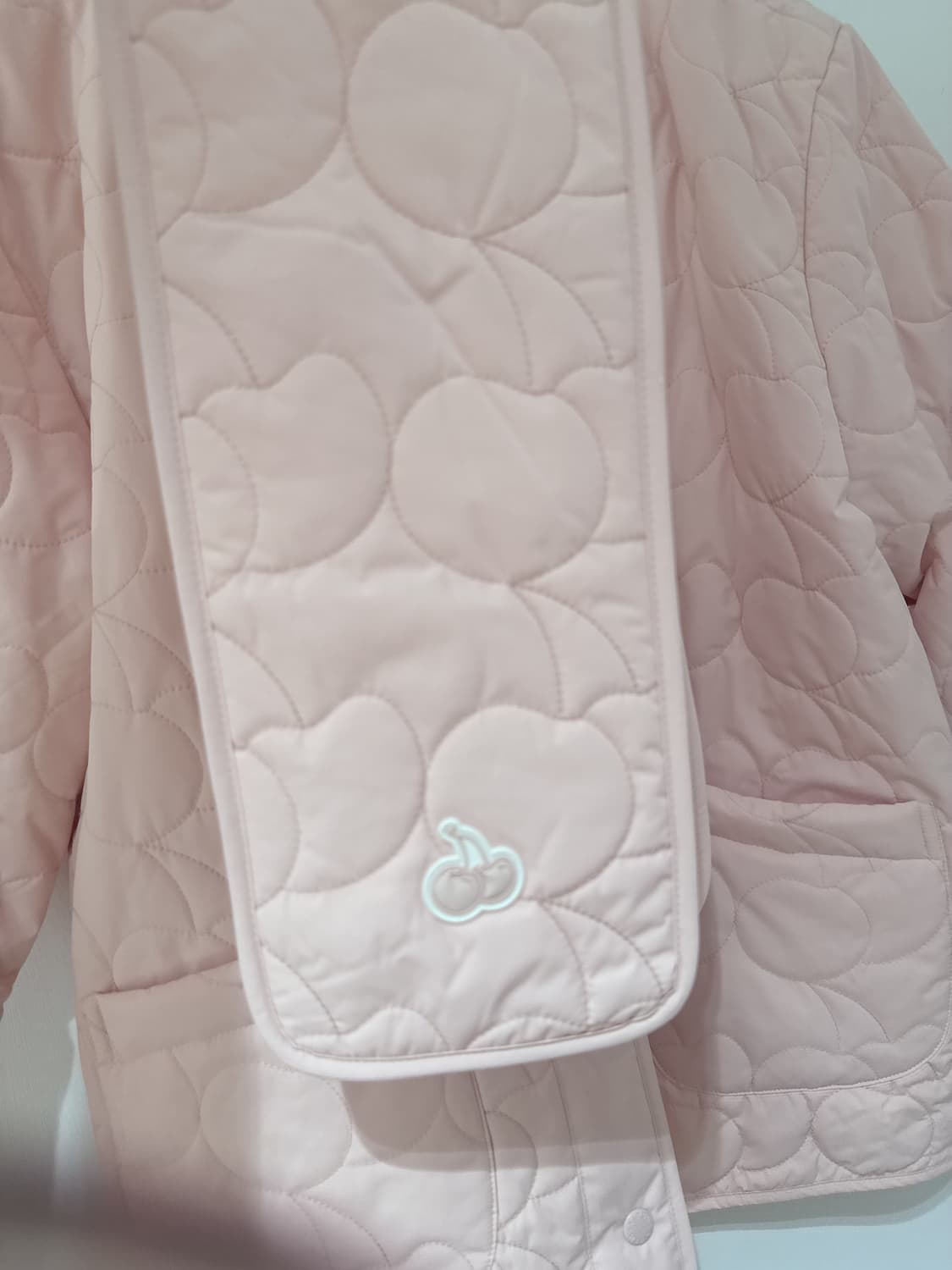 키르시 체리 퀄팅 자켓 경량패딩 상품이미지4