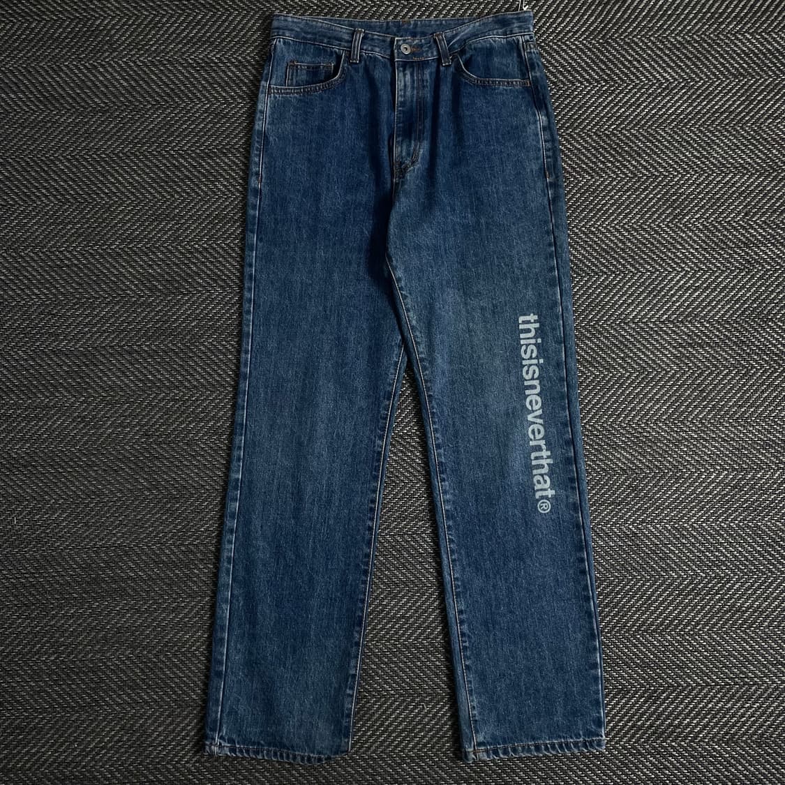 디스이즈네버댓 빅로고 레귤러 데님 팬츠y 3245 상품이미지2