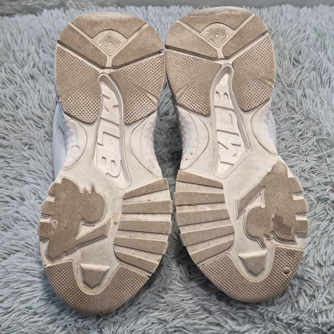 6w-20:MLB 청키로우 뉴욕양키스 화이트 MLB23cm-키높이5cm 상품이미지9