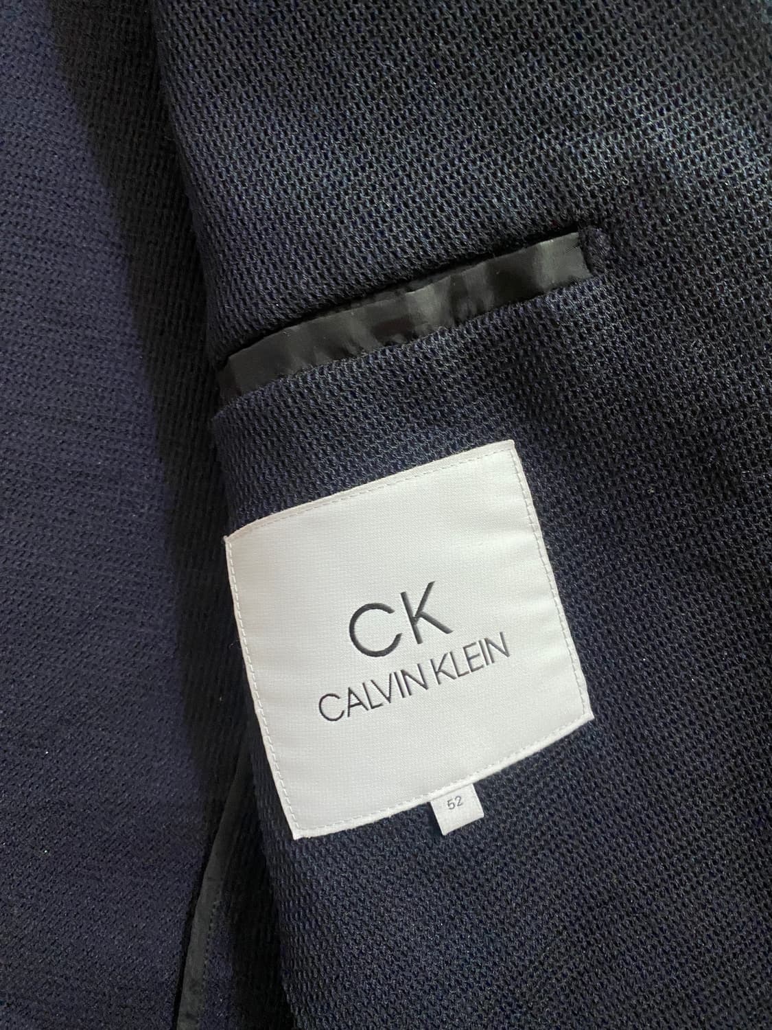 캘빈클라인 간절기 모 블랙 자켓 52 (105~110) 상품이미지4