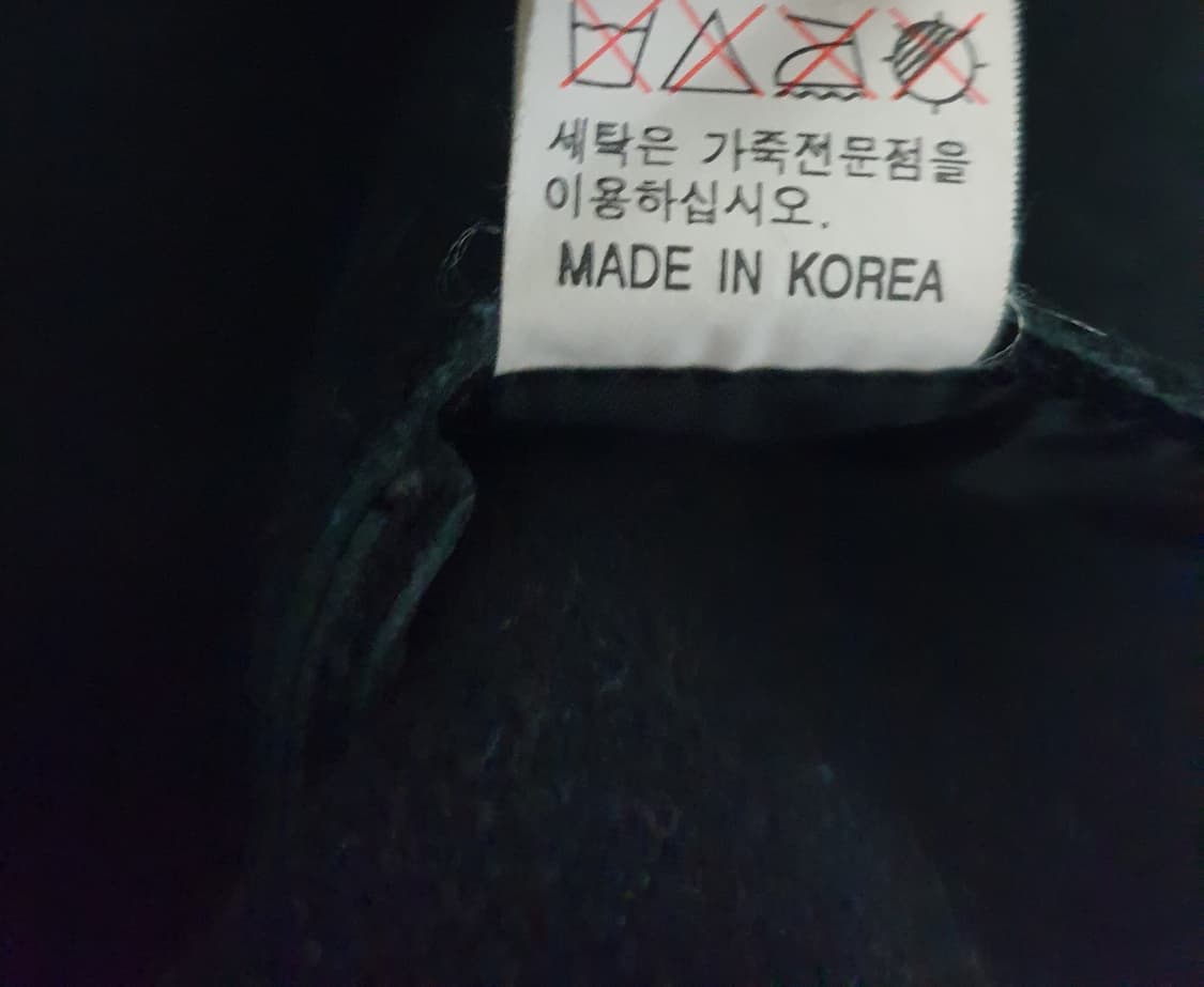 마르코폴로 양가죽100% 봄버 가죽자켓 블랙 (105) 상품이미지6