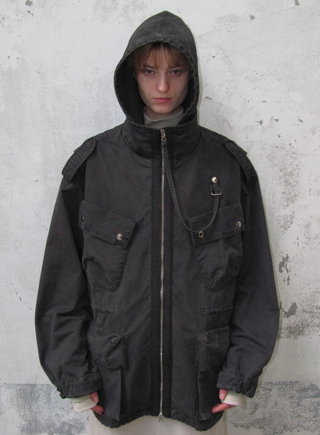 2 IN 1 M65 FIELD JACKET CHARCOAL 상품이미지2
