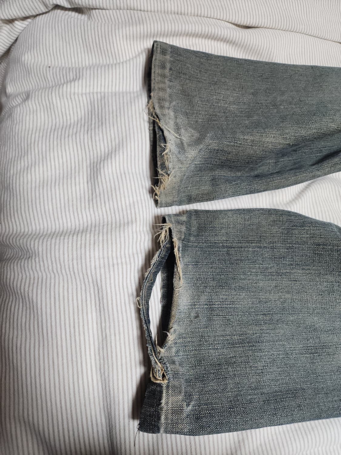 edwin sand washing distressed 503 jeans 상품이미지5