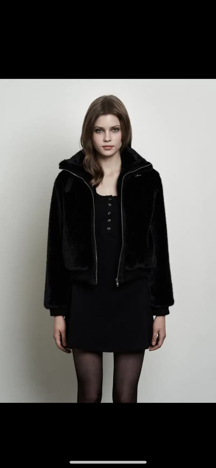 시너진 하이넥 버클 퍼자켓 보헤미안서울 쓰리타임즈 글로니 상품이미지1