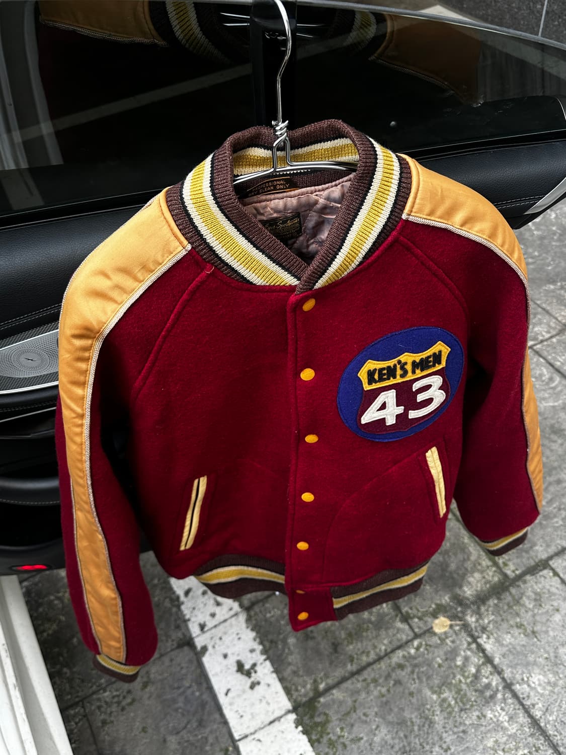 sugarcane 슈가케인 빈티지 바시티 자켓 스타디움 상품이미지2