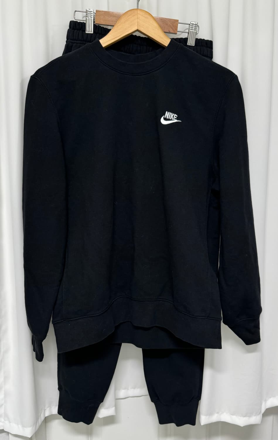 [새상품] 나이키 블랙 트레이닝 셋업 상품이미지1