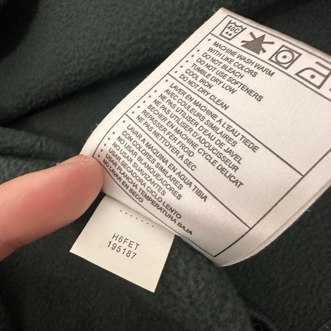 NIKE GOLF 나이키 남성 골프웨어 기모 긴팔티셔츠 S 상품이미지9