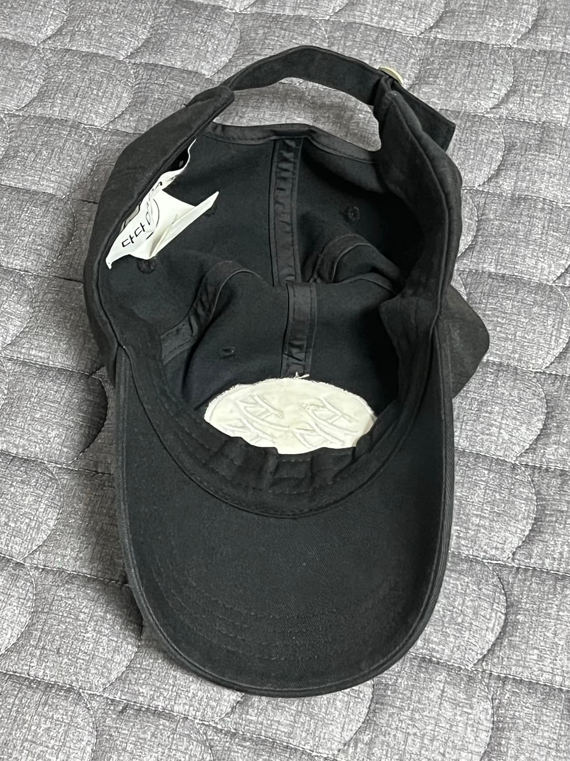 다다이즘 스튜던트 캡 블랙 상품이미지3