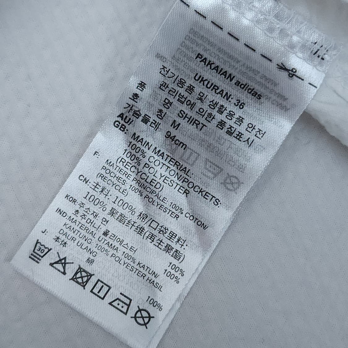 (M)아디다스 여성 반팔 셔츠 오픈카라 시어서커 포플린 남방 상품이미지10