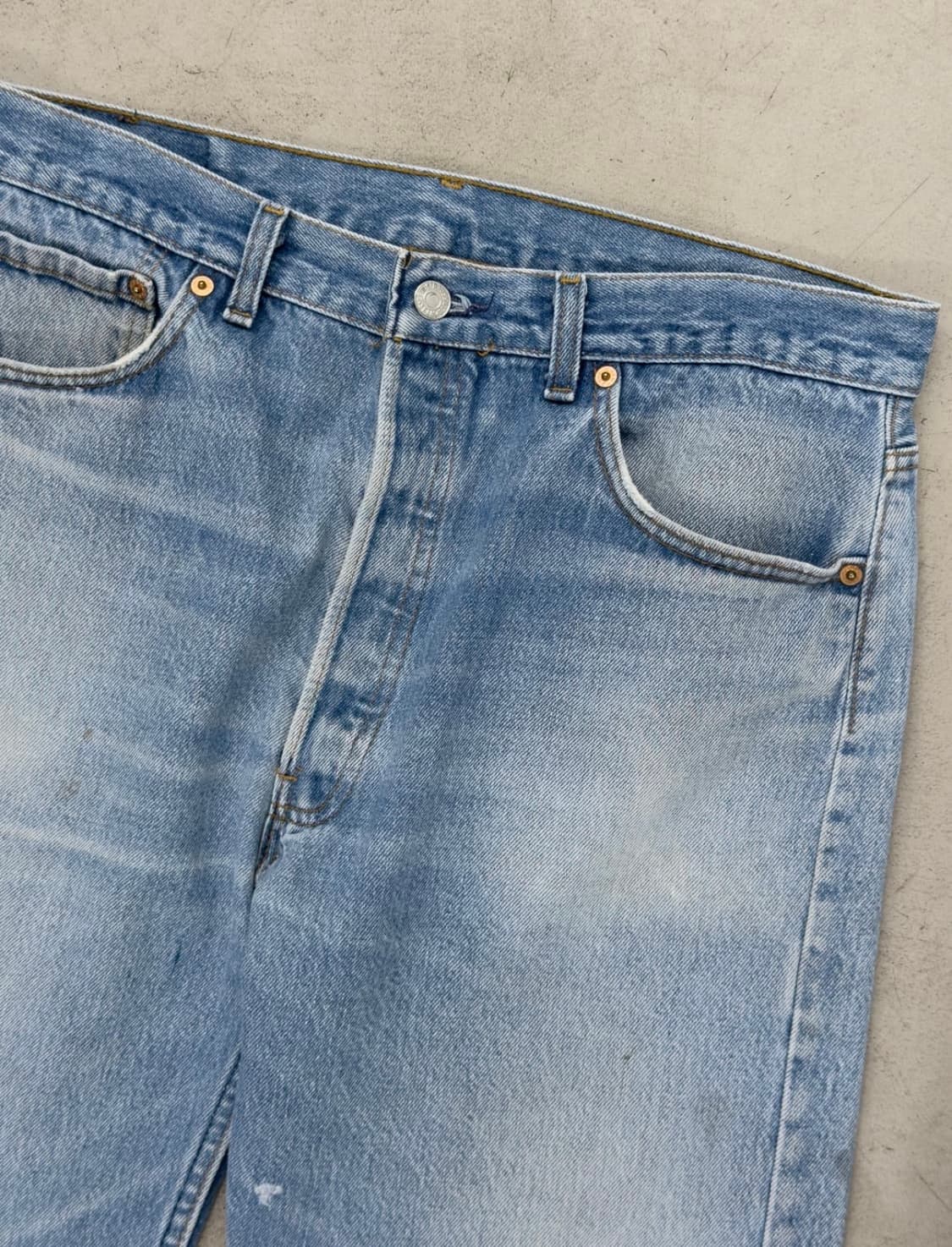 90s 리바이스 501 컷오프 데님 쇼츠 Made in USA 상품이미지2