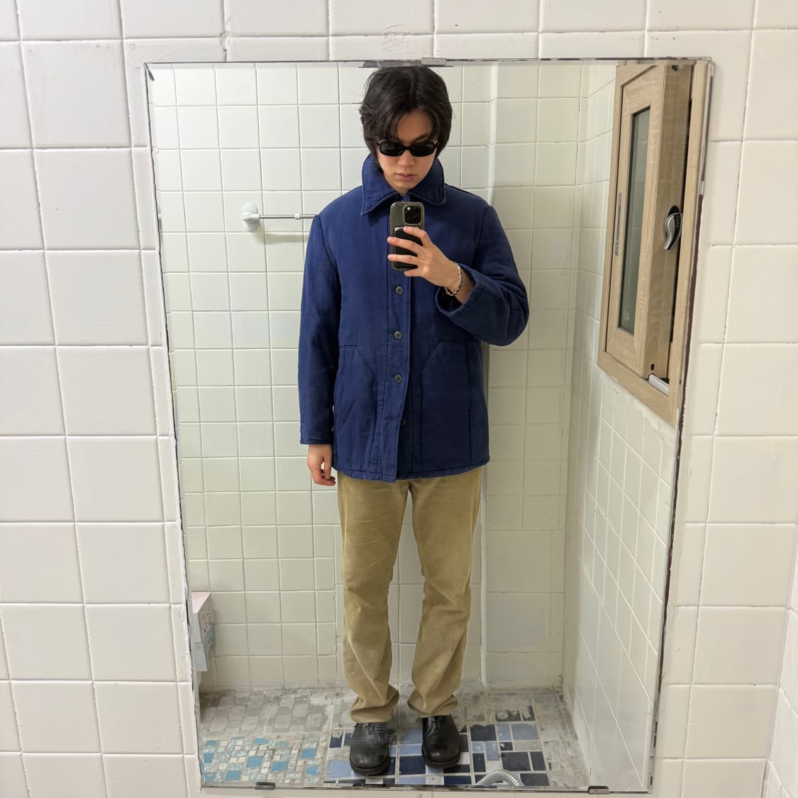 빈티지 프렌치 패디드 윈터 워크자켓 상품이미지4