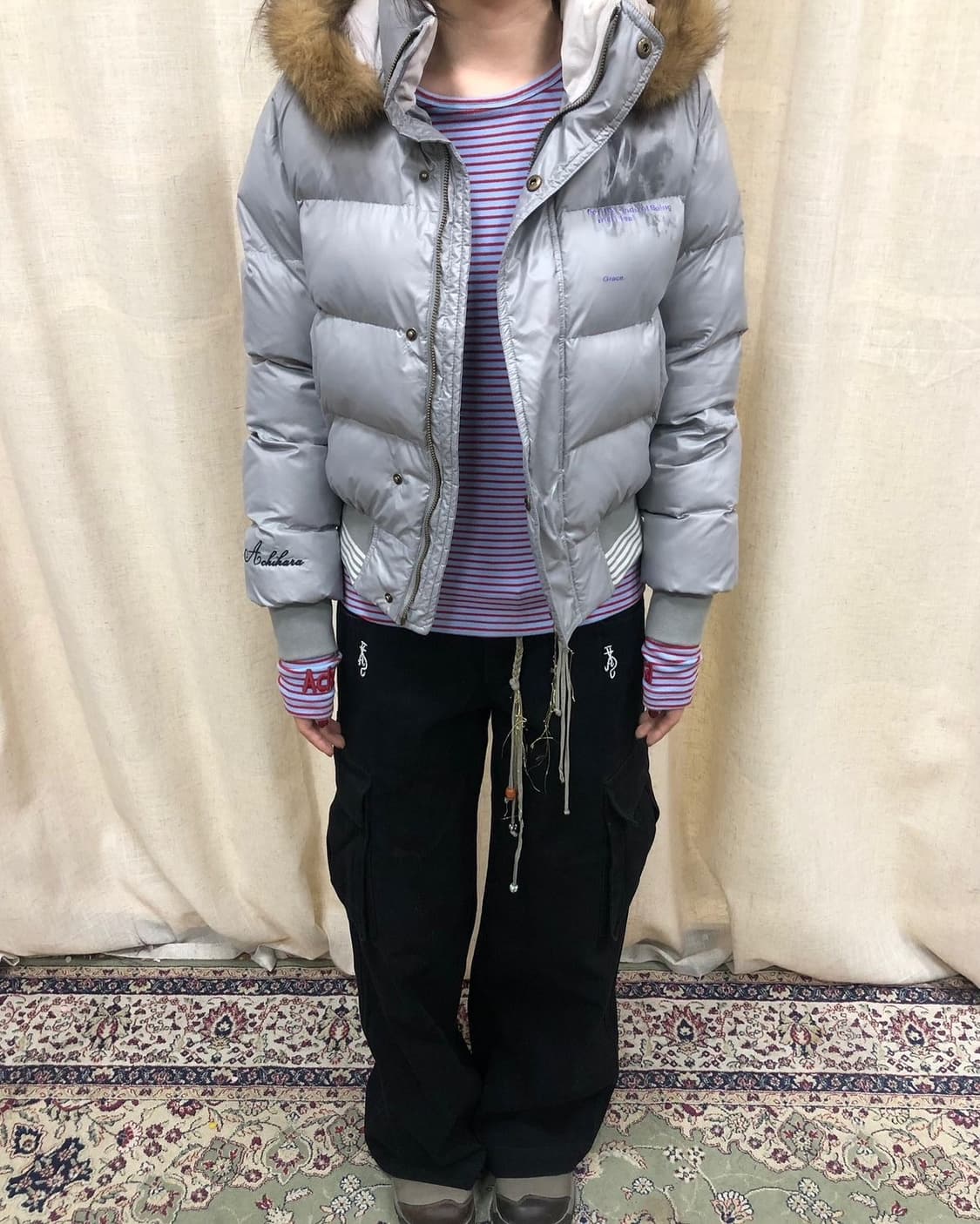 ACHIHARA 아키히라 패딩 m사이즈 상품이미지2